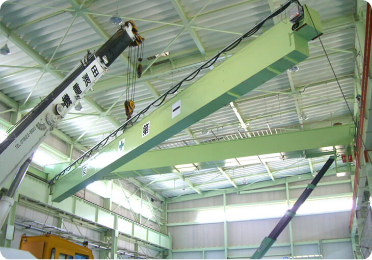 クレーン据付工事